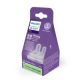 Tetina Philips Avent Natural Response, 6 luni+, debit 5, 2 bucati, SCY965/02, Philips 723592