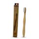 Periuta de dinti din bambus, Soft, Alb, 15 ani+, 1 bucata, Gingia 722776