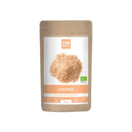 Pudra Bio de Lucuma Smart Food, 250 g, RawBoost