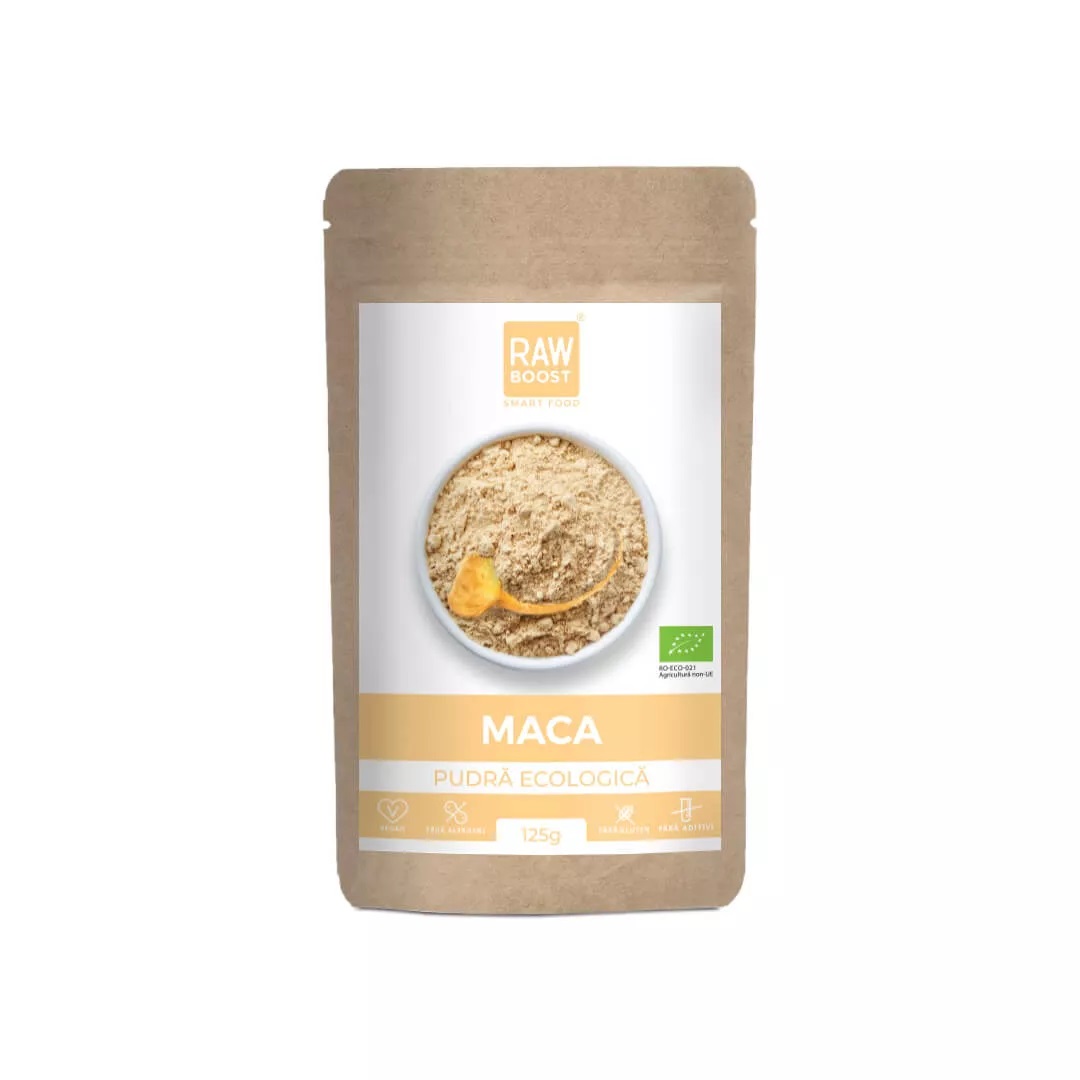 Maca pudra Bio Smart Food, 125 g, RawBoost