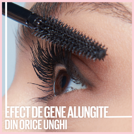 Mascara pentru volum si alungire Lash Sensational Sky High, Black, 7.2 ml, Maybelline 549871