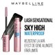 Mascara pentru volum si alungire Lash Sensational Sky High, Waterproof, 6 ml, Maybelline 549929