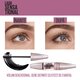 Mascara pentru volum si gene definite Lash Sensational, Very Black, 9.5 ml, Maybelline 549953