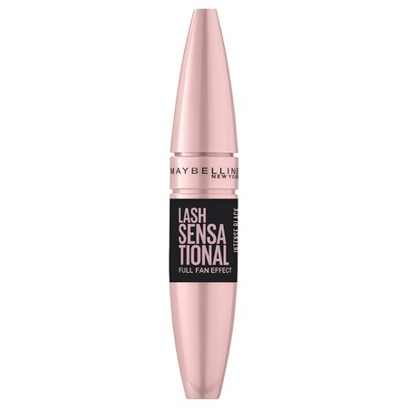 Mascara pentru volum si gene definite Lash Sensational, Intense Black, 9.5 ml, Maybelline 549963