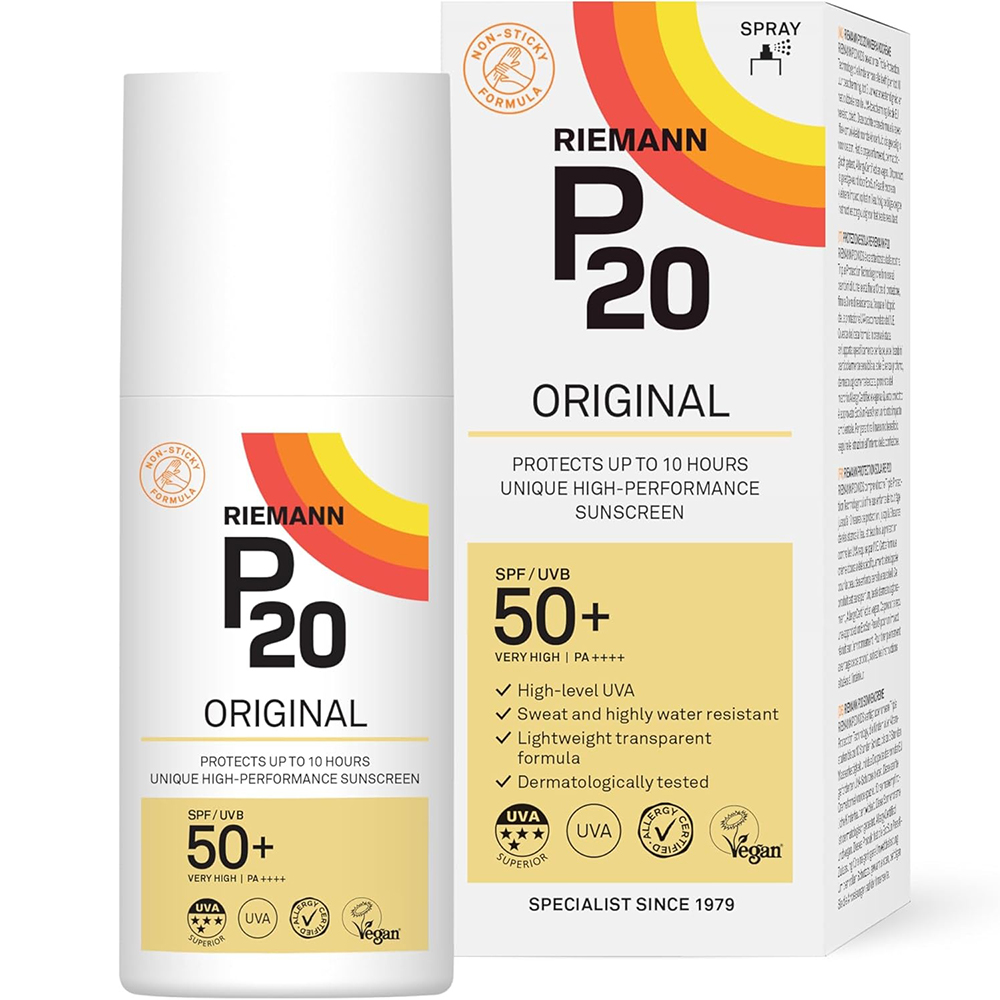 Spray transparent cu protectie solara SPF 50 Original, 175 ml, Riemann P20