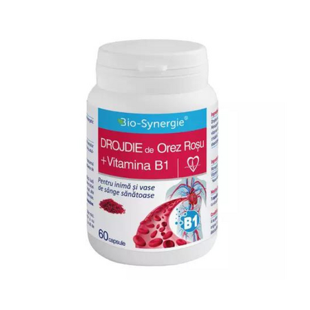 Drojdie de orez rosu cu vitamina B1