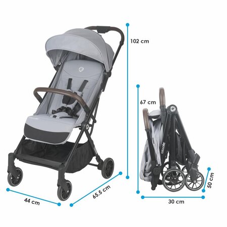Carucior sport autofold Melia, Greystone, Coccolle 550043