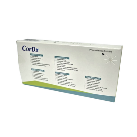 Kit de testare rapida pentru gripa A, B + Covid 19 + RSV, 1 bucata, Cordx 550123