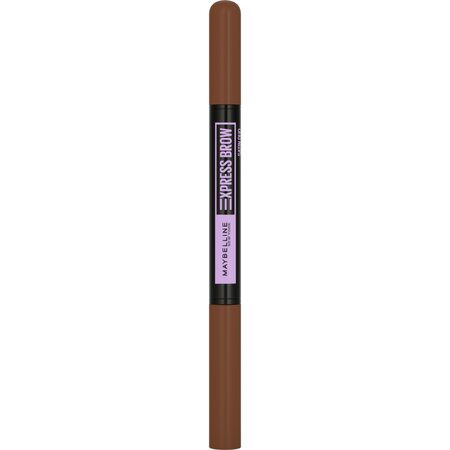 Creion pentru sprancene Expres Brow Satin Duo, 02 Medium Brown Maybelline