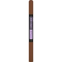 Creion pentru sprancene Express Brow Satin Duo, Medium Brown, 2 g, Maybelline