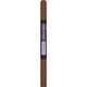 Creion pentru sprancene Express Brow Satin Duo, Medium Brown, 2 g, Maybelline 550160