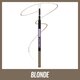 Creion pentru definirea sprancenelor Express Brow Ultra Slim, Blonde, 01, Maybelline 550195