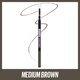 Creion pentru definirea sprancenelor Express Brow Ultra Slim, Medium Brown, 04, Maybelline 550201