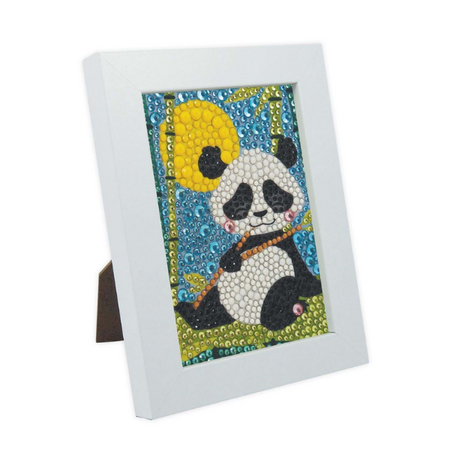 Set de creatie Glitters Panda, + 7 ani, Buki 550184