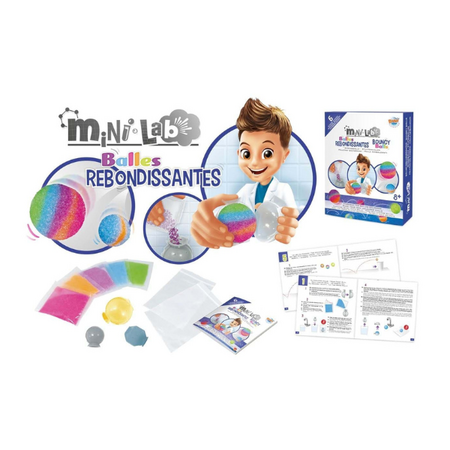 Mini laboratorul de mingi salatarete, + 8 ani, Buki 550212