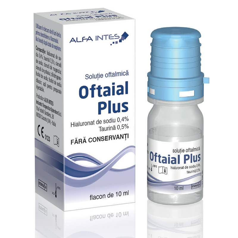 Oftaial Plus solutie oftalmica, 10 ml, Alfa Intes