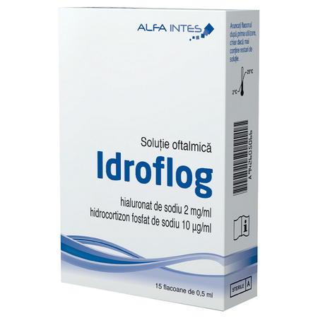Solutie oftalmica Idroflog
