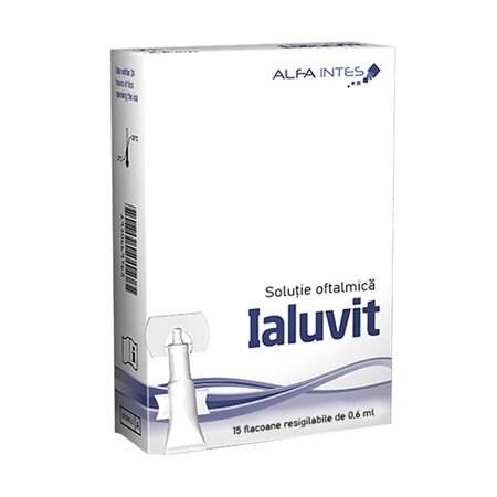 Solutie oftalmica Ialuvit