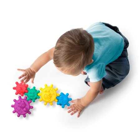 Set jucarii senzoriale, Ventuzele Vesele, Baby Einstein 550356