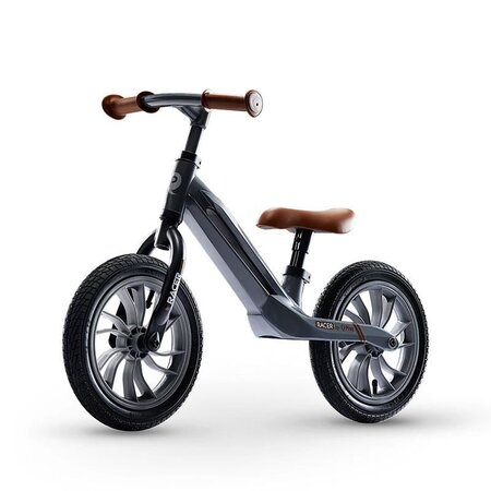 Bicicleta Balance Bike Racer, Gri, + 3 ani, Qplay 550415