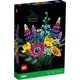 Buchet cu flori de camp Lego Icons, +18 ani, 939 de piese, Lego 550457