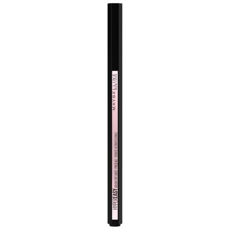 Tus lichid cu aplicator pensula Hyper Easy, 0.6g, Black, Maybelline 550474