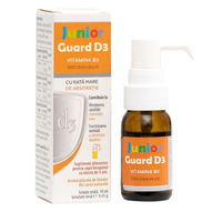 Junior Guard D3 solutie orala, 500UI, 10 ml, Magna Pharm