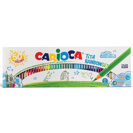 Set creioane colorate Tita Rainbow