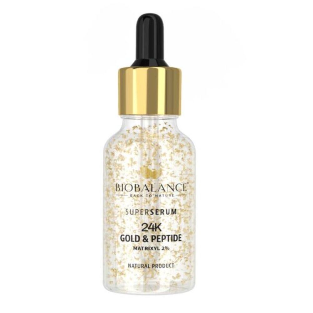 Super Serum 24K si Peptide, 30 ml, Bio Balance