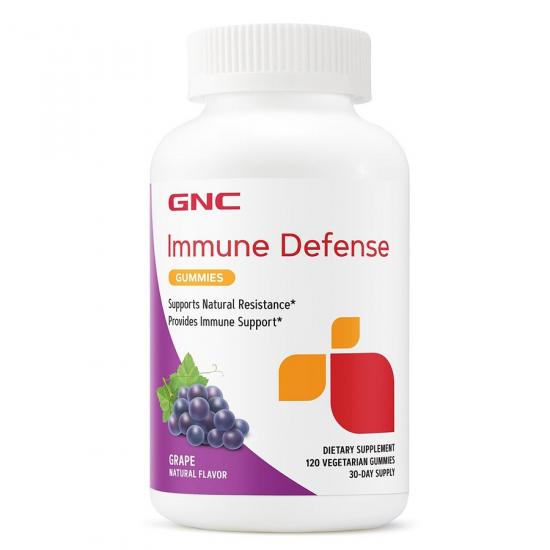 Jeleuri cu aroma de struguri Immune Defense, 120 bucati, GNC