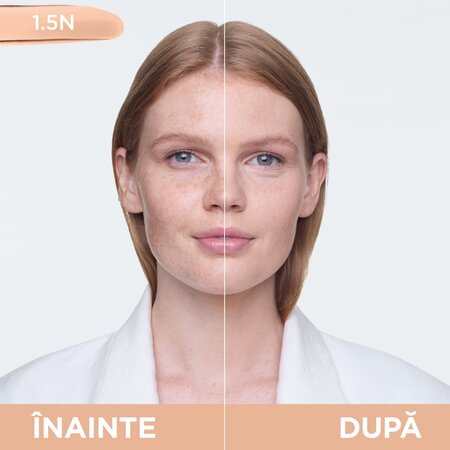 Fond de ten infuzat cu Acid Hialuronic True Match, Nuanta 1.5N, 30 ml, Loreal Paris 551211