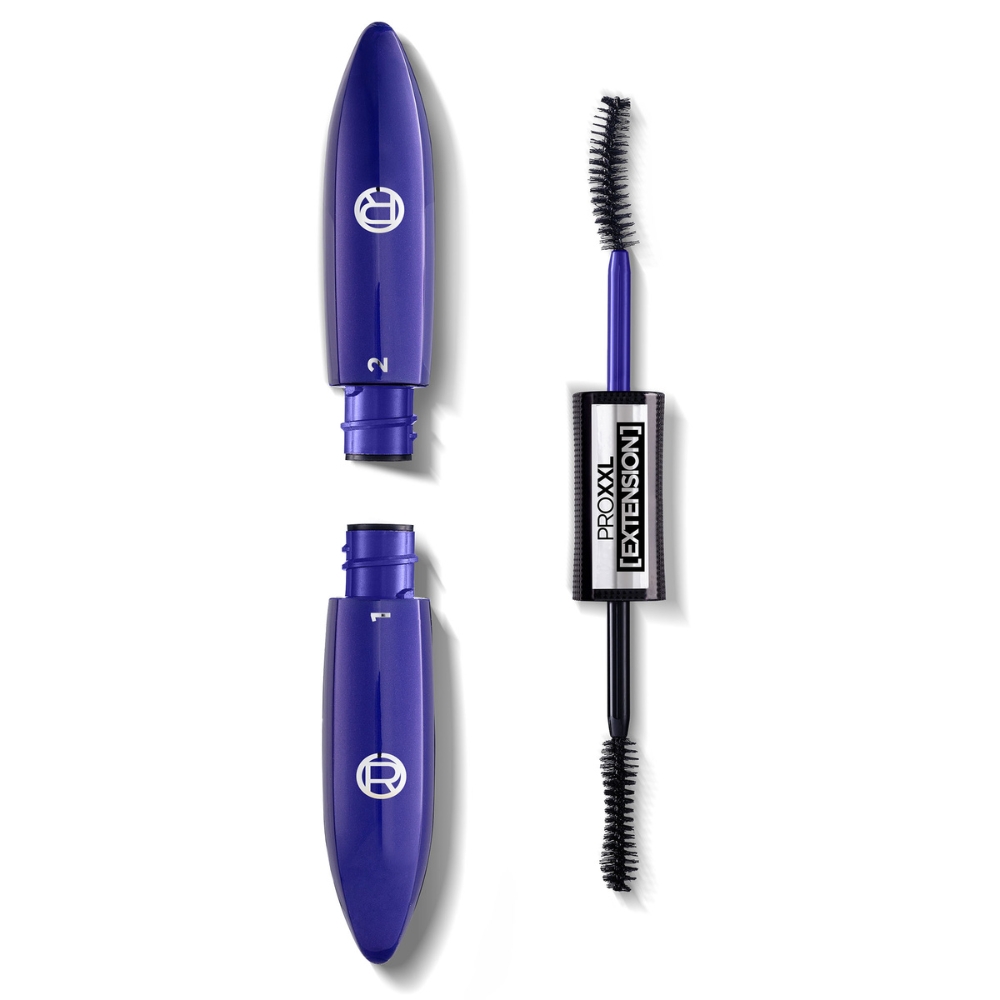 Mascara cu efect de laminare Pro XXL Extension, 12 ml, Black, Loreal Paris