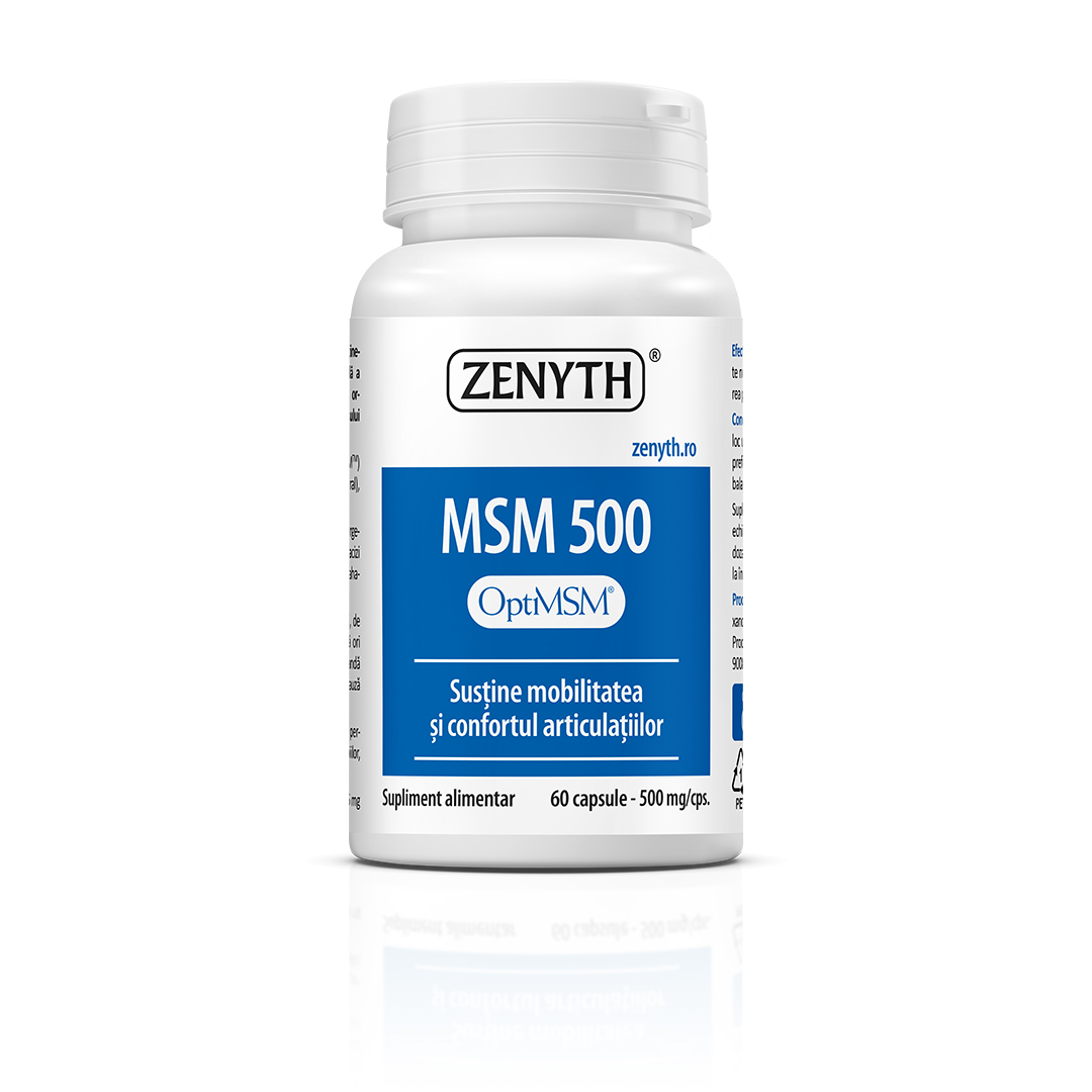MSM 500, 60 capsule, Zenyth