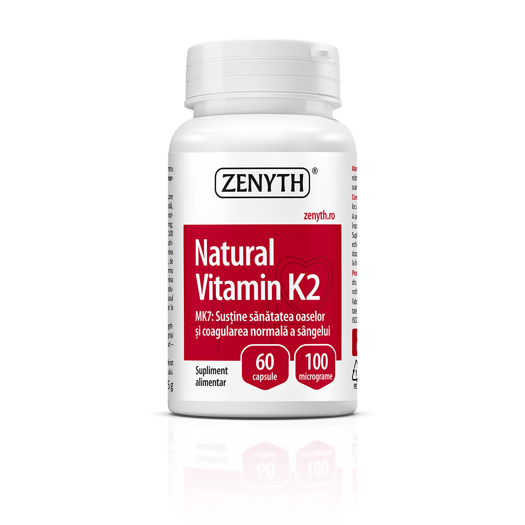 Vitamina K2, 60 capsule, Zenyth