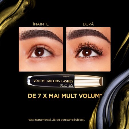 Mascara pentru volum si alungire Volume Million Lashes, Balm Noir, 8.9 ml, Loreal Paris 551409