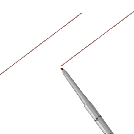 Creion cu varf ultra-precis pentru definirea sprancenelor Skinny Definer Brow Artist, 105 Brunette, 0.85 g, Loreal Paris 551425
