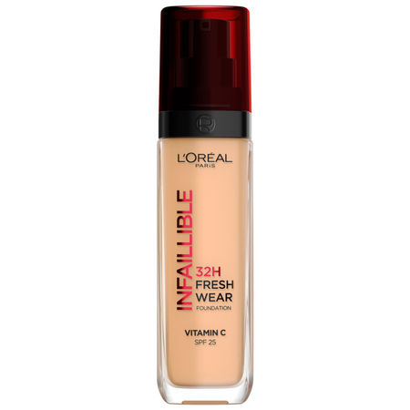 Fond de ten rezistent la transfer Infaillible 32H Fresh Wear, 200 Cool, Subton Cald, 30 ml, Loreal Paris