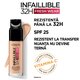 Fond de ten rezistent la transfer Infaillible 32H Fresh Wear, Nuanta 180, 30 ml, Loreal Paris 551520