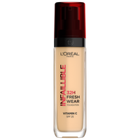 Fond de ten rezistent la transfer Infaillible 32H Fresh Wear, 125 Subton Cald, 30 ml, Loreal Paris