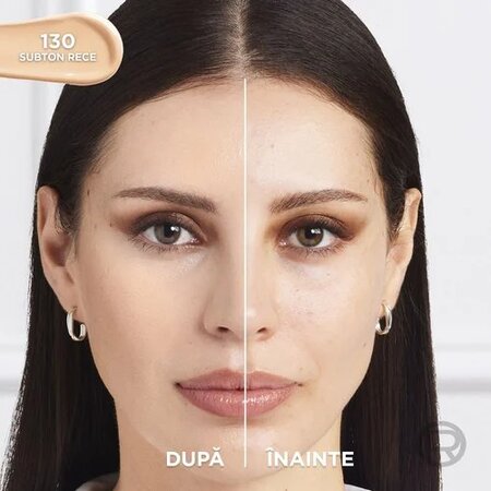 Fond de ten rezistent la transfer Infaillible 32H Fresh Wear, 130 Cool, Subton Rece, 30 ml, Loreal Paris 689014