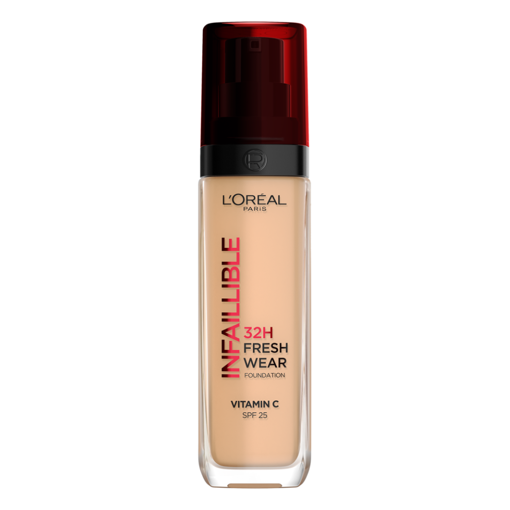 Fond de ten rezistent la transfer Infaillible 32H Fresh Wear, 220 Sand, 30 ml, Loreal Paris