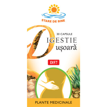 Digestie usoara, 30 capsule, Fares 720921