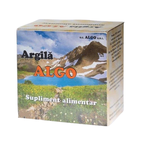Argila sub forma de bulgarasi, 500 g, Algo