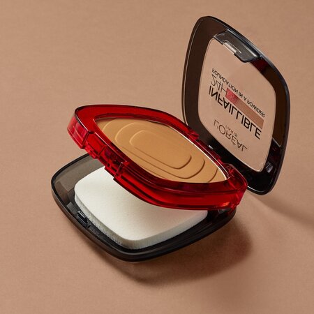 Pudra compacta Infaillible 24H Fresh Wear, 140 Golden Beige, 9 g, Loreal Paris 551638