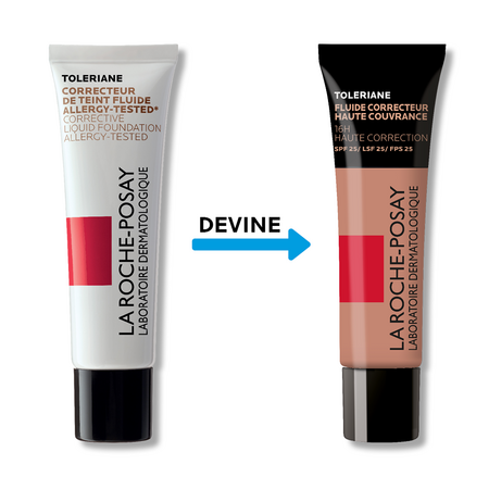 Fond de ten fluid corector SPF 25 pentru pielea sensibila Toleriane, Nuanta 11, 30 ml, La Roche Posay 551650