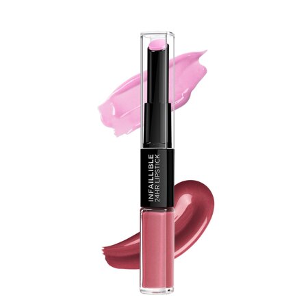 Ruj lichid rezistent la transfer Infaillible 24H, 213 Toujours Teaberry, 5.6 ml, Loreal Paris 551669