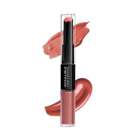Ruj lichid rezistent la transfer Infaillible 24H, 312 Incessant Russet, 5.6 ml, Loreal Paris 551681