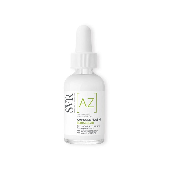 Ser pentru fata Ampoule Flash AZ Sebiaclear, 30 ml, SVR