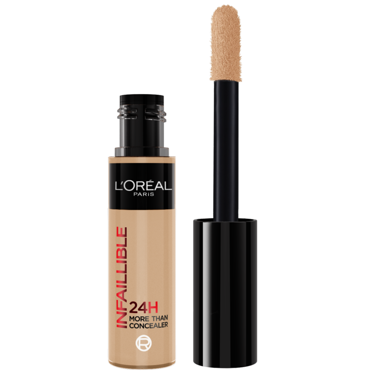 Corector Infaillible 24H More Than Concealer, 329 Cashew, 11 ml, Loreal Paris