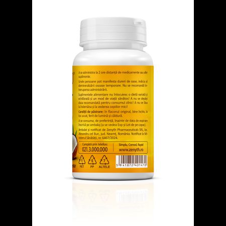 Super Vitamin D3 cu ulei de cocos, 2000 UI, 30 capsule, Zenyth 771851